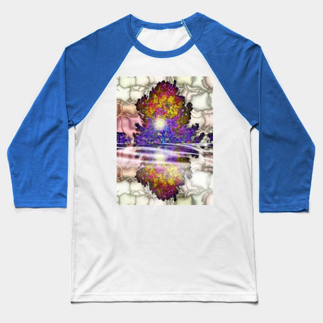 Colorful Mirroring Baseball T-Shirt by danieljanda